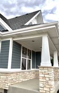 1st Ray St house under construction (2)